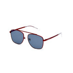 Generation Sunglasses // Chili Red + Solid Smoke