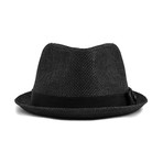 Piers Fedora // Black (S/M)