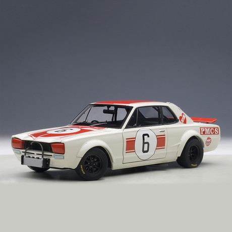 Nissan Skyline GT-R (KPGC-10) // Racing 1971 Kunimitsu Takahashi #6 // Japan GP Winner