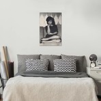 Eartha Kitt On A Sofa // Globe Photos, Inc. (18" W x 26" H x 0.75" D)