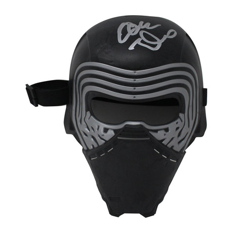 Adam Driver Signed Kylo Renn Mask