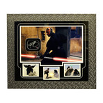 Ray Park Signed Darth Maul Dual Light Saber // Side View Autographed Collage