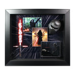 Adam Driver Autographed // Kylo Ren Mask Shadowbox