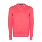 Hodor Washed Spring Pullover // Red (L)