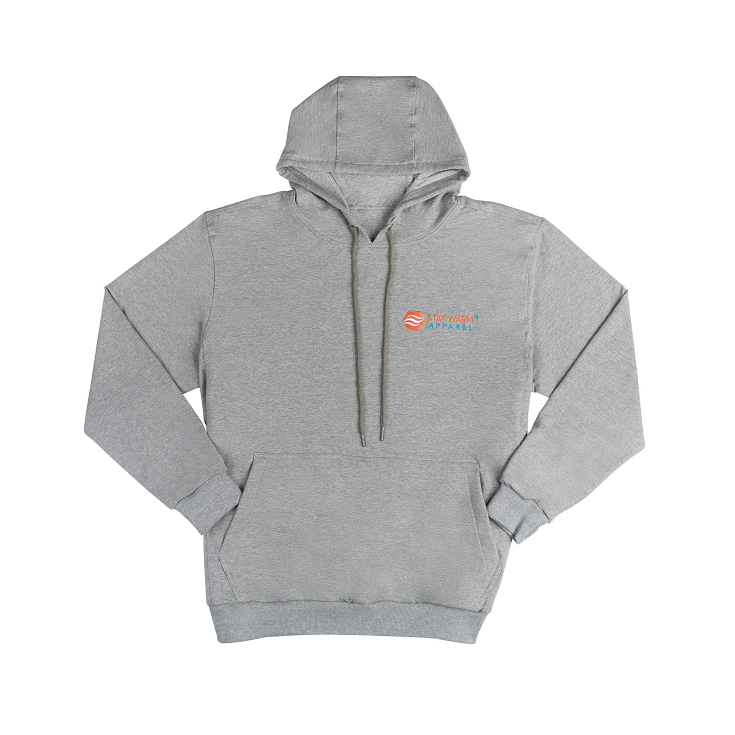Heated Hoodie + Rechargeable Battery // Gray (S/M) - Stay Warm Apparel ...