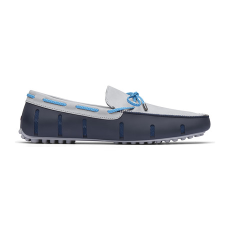 Braided Lace Loafer // Navy + Alloy (US: 7)