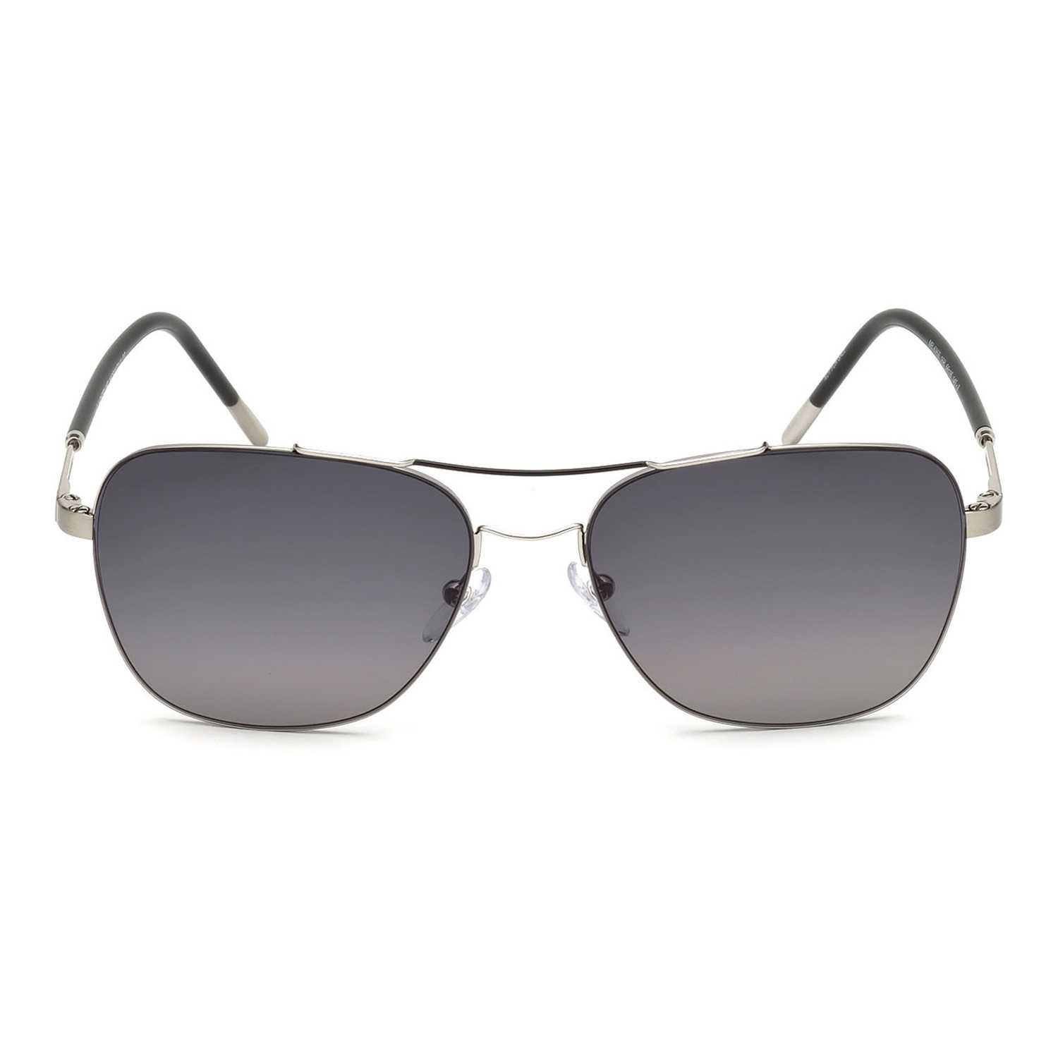 Montblanc // Modified Pilot Sunglasses V2 // Silver + Gray - Designer ...