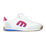 Lo Cut II LS Sneaker // White + Blue + Red (US: 9)