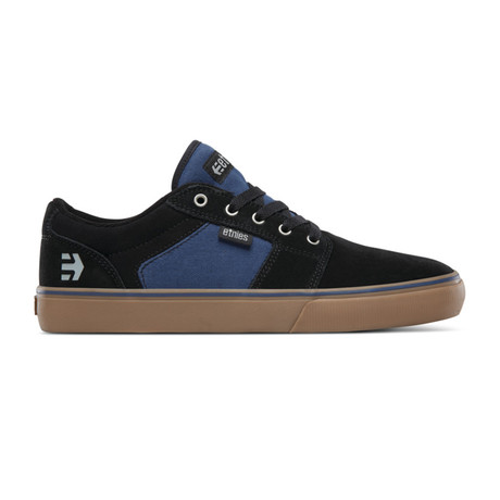 Barge LS Sneaker // Black + Navy (US: 5)