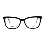 Fendi // FF-0122 MG1 Eyeglasses // Black + Peach