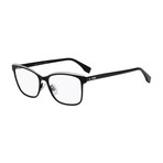 Fendi // FF-0277 807 Eyeglasses // Black + Silver