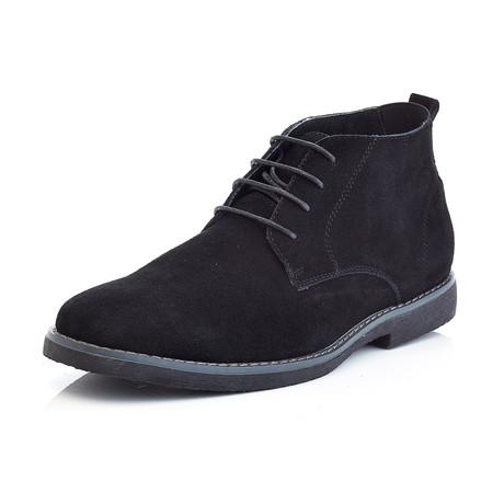 Morris Suede Ankle Boot // Black (US: 7.5)