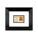 Jamie Foxx Autographed Michael Ferrari Ray Charles 31.5"×21.5" Framed Canvas Giclée