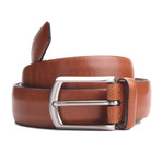 Finn Leather Belt // Brown (33" Waist)