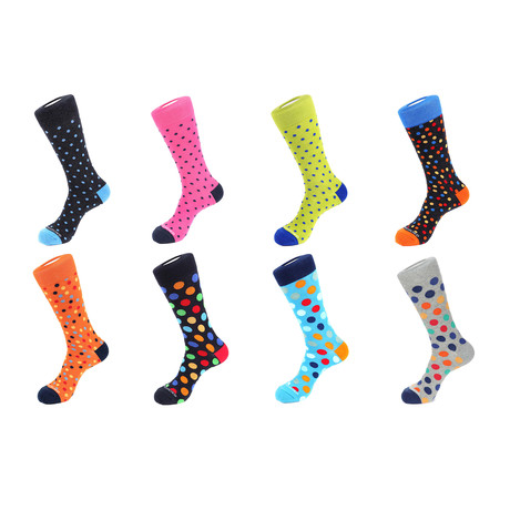 Crew Sock Combo Set // Clifford // 8 Pack