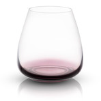 JoyJolt Black Swan Stemless Red Wine Glasses // 18.2 Oz // Set of 4