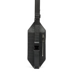 Cellphone Sling Bag // Black Croco