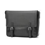 Double Belt Messenger // Black