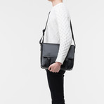 Double Belt Messenger // Black