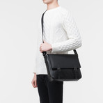Double Belt Messenger // Black