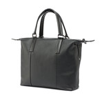 Natural Big Tote // Black