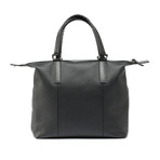 Natural Big Tote // Black