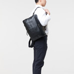 New Classic Document Backpack // Black