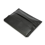 Polygon Flat Clutch // Black