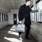 Polygon Satchel // Black