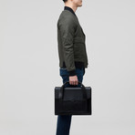 Polygon Satchel // Black