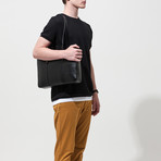 Document Shoulder Bag // Black