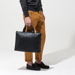 Slim Boston Bag // Black