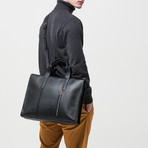 Slim Boston Bag // Black