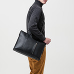 Slim Boston Bag // Black