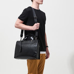 Simple Straight Tote // Black