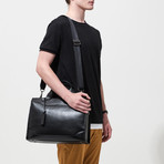 Simple Straight Tote // Black