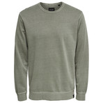 Jayce Crewneck Sweater // Fallen Rock (M)