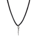 Phurba Necklace // Black