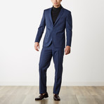 Bella Vita // Slim Fit Suit // Blue Pin (US: 38S)