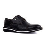 Rocco Contrast Trim Dress Shoes // Black (Euro: 39)