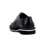 Rocco Contrast Trim Dress Shoes // Black (Euro: 43)