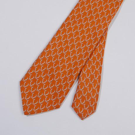 Buckwild Tie // Orange