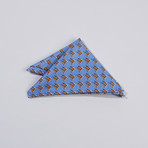 Three Sheets To The Wind Pocket Square // Blue