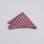 At Your Service Pocket Square // Pink