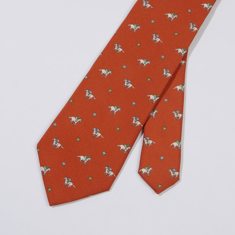 Riding Derby Tie // Orange