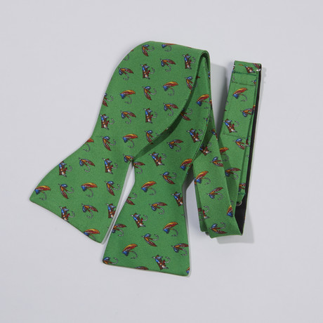 Show Me Your Fly Bow Tie // Green