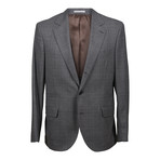 Wool Plaid Suit // Gray (Euro: 48)