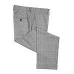 Wool Plaid Suit // Light Gray (Euro: 48)