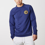 Versace Collection // Stephano Logo Gym Shirt // Blue (M)