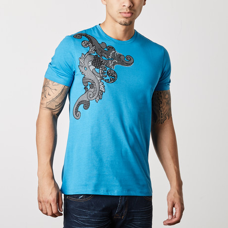 Versace Collection // Massimo T-Shirt // Blue (XS)